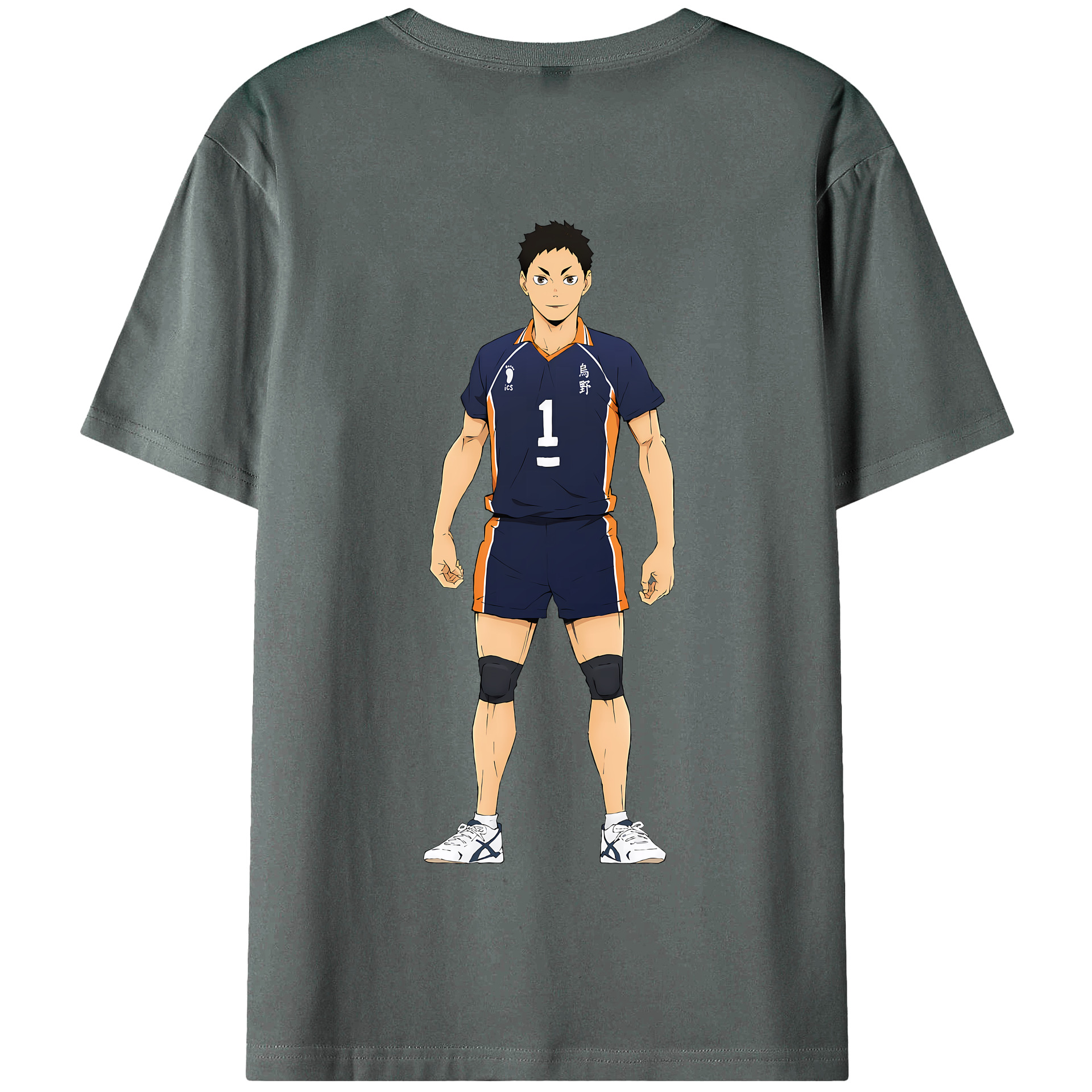 （画像用） ハイキュー!! Haikyu!! 綿100％半袖Tシャツ（背面プリント）